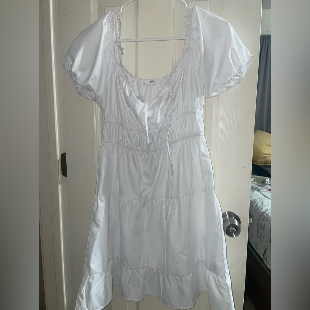 White dress